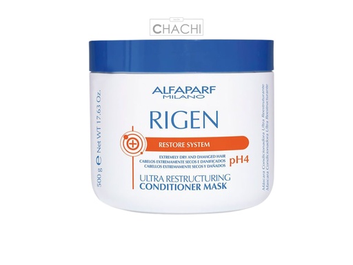 Alfaparf Rigen Mascarilla Acondicionadora Ultra Reestrusturadora Ph4 500gr