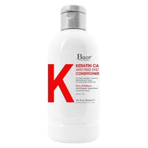 Acondicionador Anti Frizz  Baor K Keratin Care 300ml